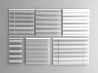 Modern venetian blinds 3d model