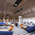 Modern Reception Area Company Reception Area Rest Area 3d model