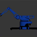 Modern Robot Arm Robot Arm Mechanical Arm Robot Arm Robot Head 3d model