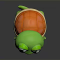 Turtle Cartoon Turtle Snapping Turtle Chickbill Turtle Reptile Cold Blooded Animal Reptile Class 3d model