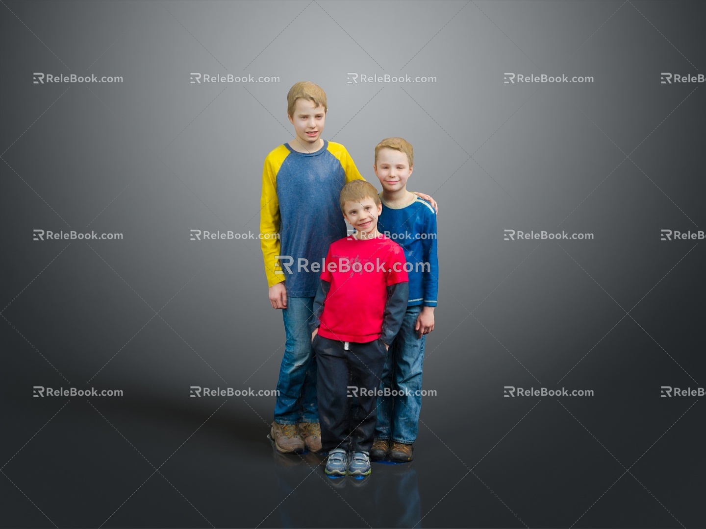 Children Children Children Children Children Baby Cartoon Children Boy Little Boy Cartoon Boy 3d model