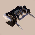 Intelligent robot competitive robot 3d model
