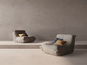 Modern Lazy Sofa 3d model