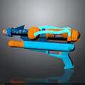Nerf Blue And Orange Toy Water Gun With Fun Playful Design For Kids