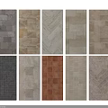 Assorted Ceramic Tiles With Diverse Colors Textures And Patterns For Home Flooring 3d model