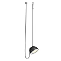 Modern Stylish Pendant Lights With Dome Shape Pink And Gray Hanging Design Fixtures