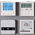Philips Air Conditioner Fan Thermostat Control With Digital Temperature Display And Buttons