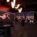 The Modern Bar 3d model