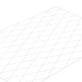 SPK16 Reinforced Component with Diamond Grid Design for Structural Applications