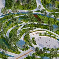 Modern Square View 3d model