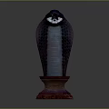 snake cobra venomous snake python reptile cold-blooded animal reptile 3d model
