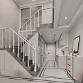 Modern Apartment Living Room Interior Design With Sofa Coffee Table TV Windows And Decorative Art