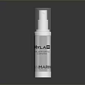 Skin Care Spray With Green Nozzle And Silver Bottle For Daily Use