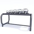 Home Gym Sports Equipment Including Squat Rack Barbell Weight Plates Exercise Balls And Medicine Balls