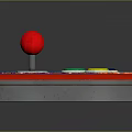 Modern game machine large game machine coin-operated game machine arcade 3d model