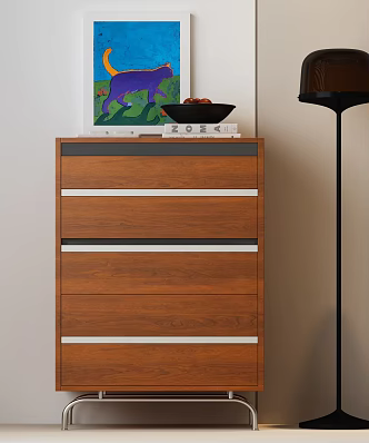 Modern Middle Ancient Entrance Cabinet Modern Middle Ancient Bucket Cabinet 3d model