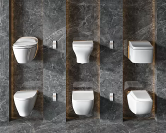 Modern Toilet 3d model