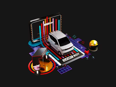 Elegant Tobacco and Liquor Store With Premium Wine Displays and Cigarette Retail Space 3d model