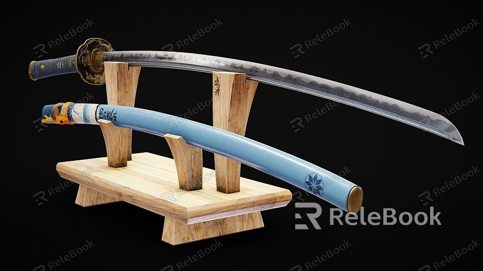 Tang Dao Samurai Swords model