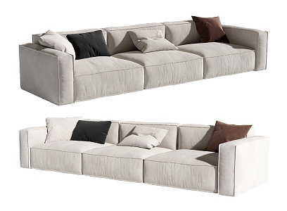 Modern Multiplayer Sofa 3d model