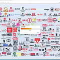 Diverse Array of Various Global Brand Logos Displayed on White Background
