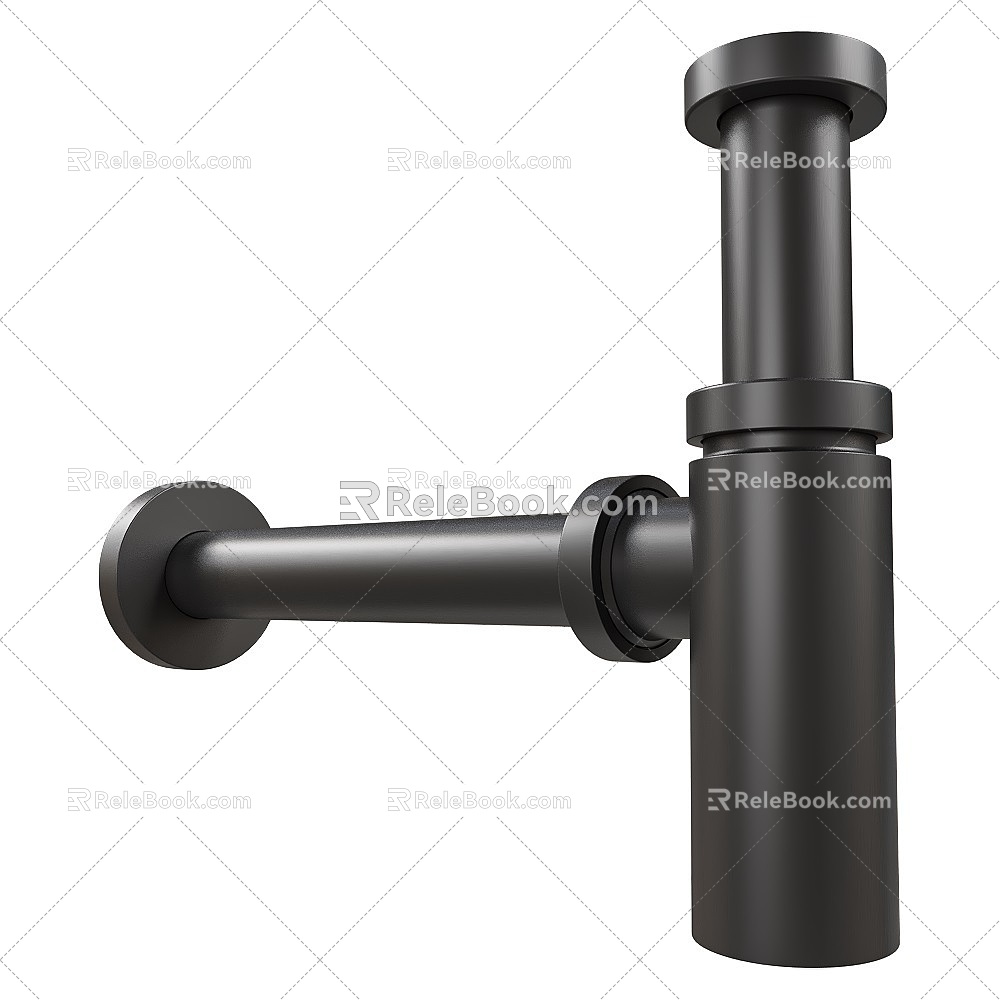 Washbasin stainless steel faucet valve 18w 3d model