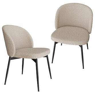 CELESTE modern fabric leisure chair 18 3d model