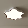 Cloud Shaped Modern Ceiling Light with Simple Design and Bright Illumination 3d model