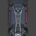 Red Pickup Truck With Modern Front Grille Stylish Headlights And Off Road Tires