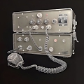 Modern Military Radio Modern Equipment Industrial Military Military Radio Electrical Equipment 3d model