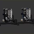 Heavy Duty Vehicle Tires On Mechanical Chassis With Suspension Components