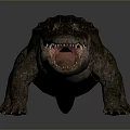 Crocodile Alligator Nile Crocodile carnivore reptile cold-blooded animal reptile 3d model
