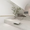 Quiet Front Desk 3d model