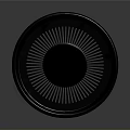 Black Citrus Juicer With Conical Press And Strainer Tray Design