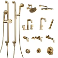 Chrome Finish Faucet Types For Modern Kitchen Bathroom And Shower Use