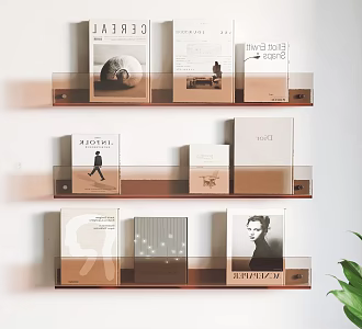 Bookshelf 3d model