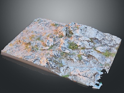 Geography, topography, mountain shape, ridge, ridge, valley, mountain range, canyon, geomorphology, mountain peak, mountain body 3d model