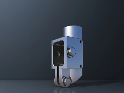 Durable Stainless Steel Industrial Hardware Tool With Adjustable Bolted Mechanical Connector 3d model