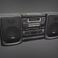 Voice Recorder Radio Sound Old-fashioned Voice Recorder Retro Voice Recorder Old Voice Recorder Low Face Number Low Model Simple Model Game Video Level Super Realistic 3d model