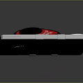 Modern Key Car Key 3d model