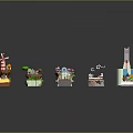 Game Environment Game Scene Fairy Tale Scene Fairy Tale Magic Scene Magic Item Fantasy Scene 3d model