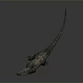 Realistic Velociraptor Dinosaur 3D Model With Detailed Scaly Skin And Dynamic Posture