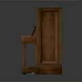 Classic Wooden Upright Piano Musical Instrument With White Keys And Pedals