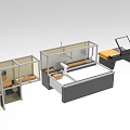 Industrial numerical control equipment automation equipment 957 3d model