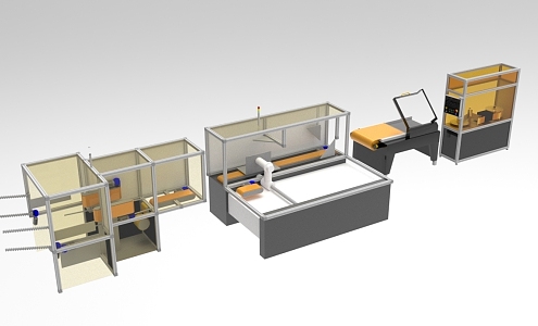 Industrial numerical control equipment automation equipment 957 3d model