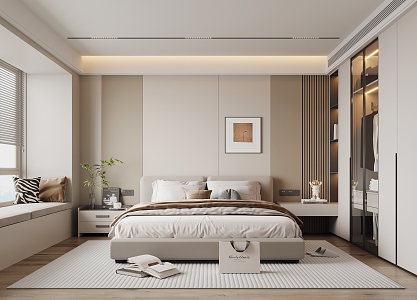 Modern Bedroom 3d model