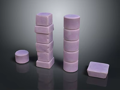 Columns Stone Columns Stone Columns Old Columns Roman Columns Roman Columns Classical Columns Greek Columns 3d model