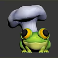 Frog Poison Frog Game Frog Reptile Cold Blooded Animal Reptile 3d model