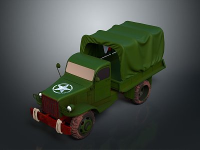 Military Truck Military Transporter Military Transporter Armed Transporter Armored Transporter 3d model