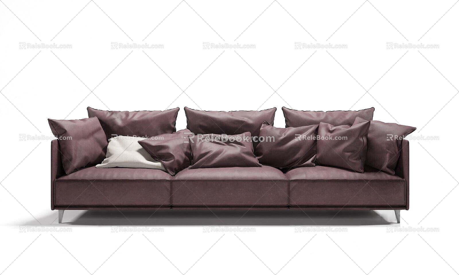 Modern Multiplayer Sofa 3d Model Download 2014VR0 3d model